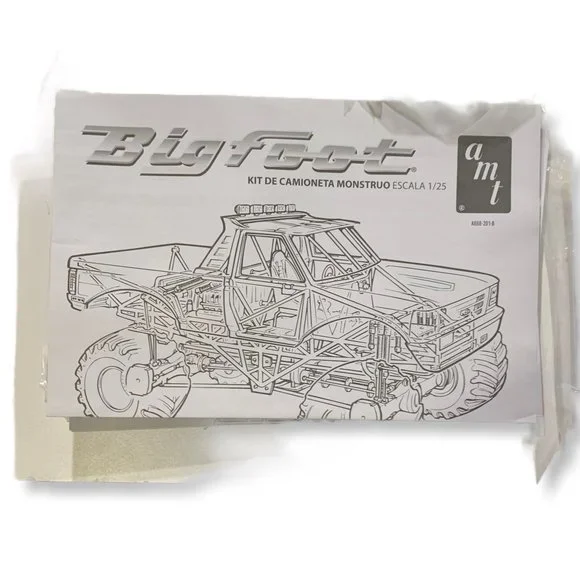 AMT 1/25 Ford F-150 Bigfoot 4 X 4 Monster Truck Model #668 COMPLETE Open Box - Picture 10 of 14